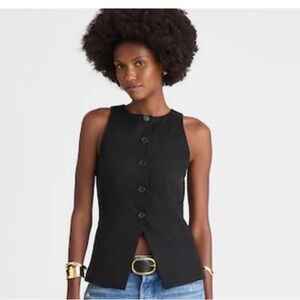 Madewell Crewneck Cutaway Vest